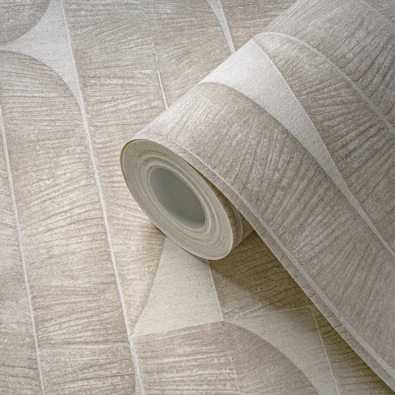 Rahnuma 10.05m x 53cm Matte Double Roll, Beige