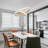 Makeva LED Tiered Chandelier-924782979