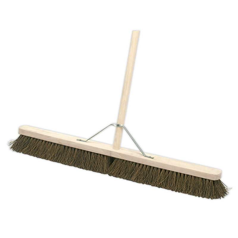 Vinita Push Brooms, 143cm H x 90cm W x 7cm D, Beige/Hazelnut