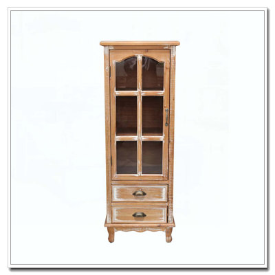 Rustic Wooden Storage Cabinet
