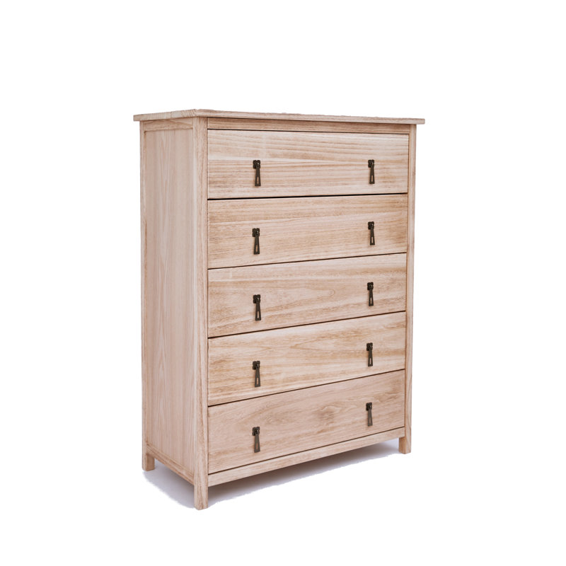 Janik 89cm W 5 - Drawer Chest of Drawers