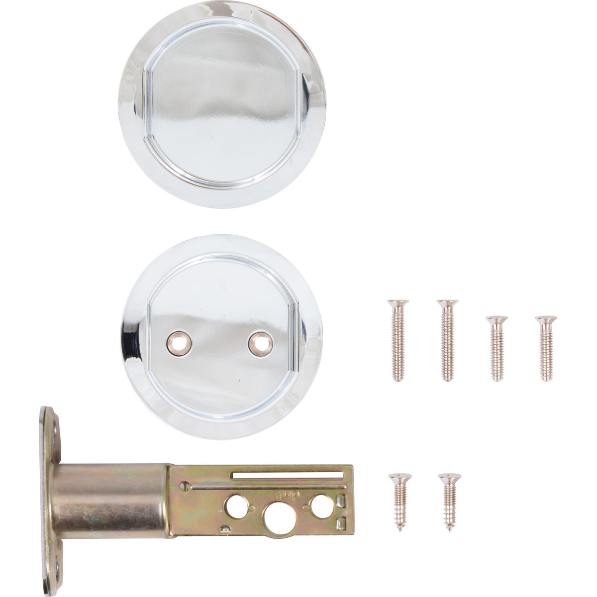 Stone Harbor Hardware Round Pocket Door Latch & Reviews | Wayfair