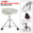 5 Core Drum Throne White Height Adjustable Guitar Stool Comfortable Drummer Chair Aaronjosh