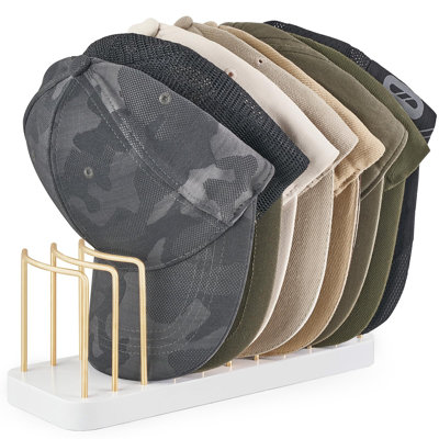 Organisateur de chapeaux pour casquettes de baseball, porte-chapeaux pour 10 casquettes de baseball, support de chapeau de table
