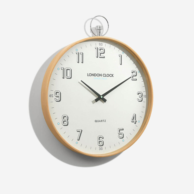 Solid Wood Wall Clock