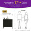 Meuble-lavabo simple 30 po avec plateau en pierre d'ingénierie Nivaeh-2081553427-2110593857