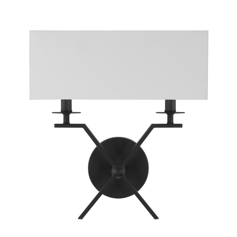 Levani Metal Wallchiere in Black, Black