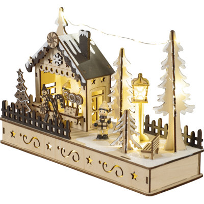 LED-Diorama Weihnachtshaus