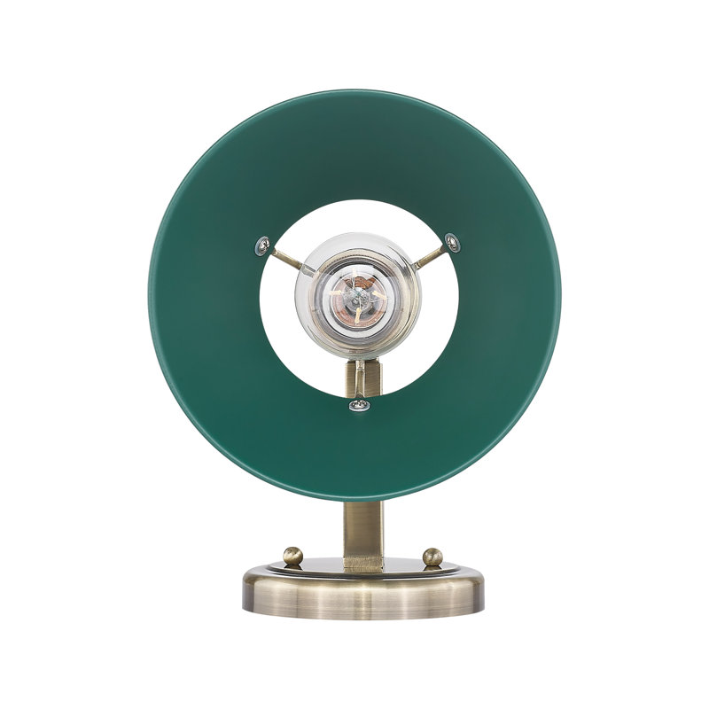 Orwell Aged Brass and Pine Green 1-Light Wall Sconce