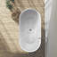 Baignoire autoportante en acrylique 53,8 po x 29,2 po
