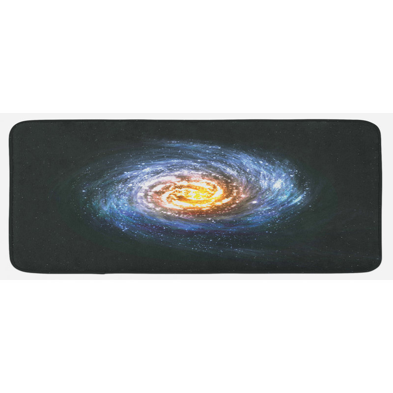 Tapis de cuisine galaxy