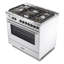 Cuisinière au gaz 36 pouces avec 5 brûleurs scellés Verona Ultima Series-1799455428