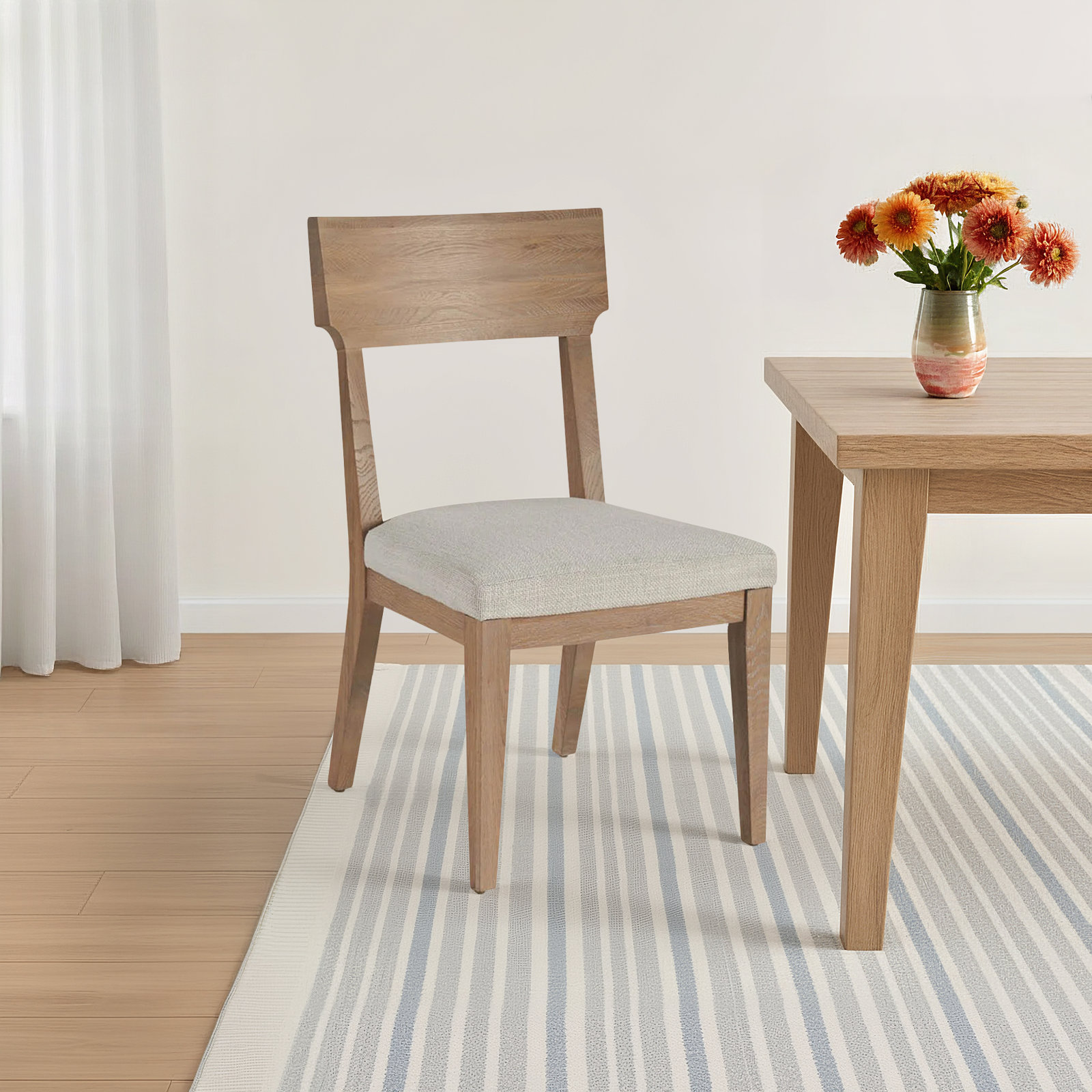 Hayes Dining Chair, Natural