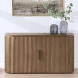 Fiammetta 60'' Wide Oak Wood Sideboard, Storage Server