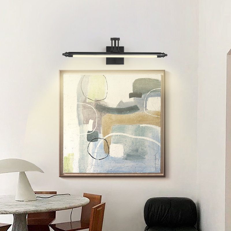 Lampe à DEL 1 lumière à intensité variable avec température de couleur réglable (3000K / 4000K / 5000K), Noir mat