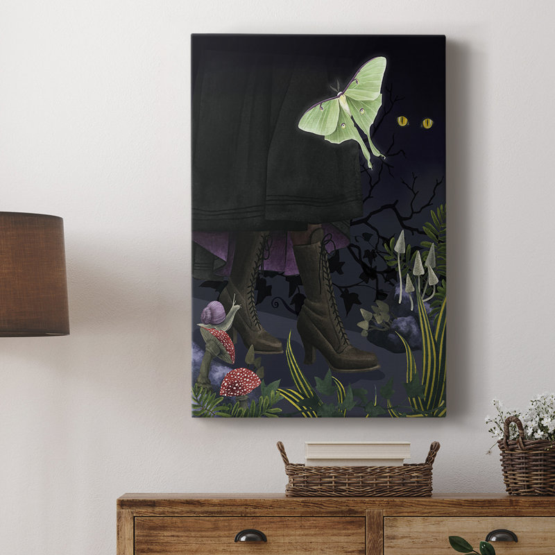Forêt sacrée I - galerie sur mesure, H 36 po x l 24 po