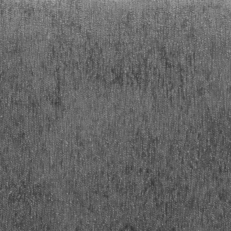 Lia Modern Chenille Upholstered Metal Side Chair in Gray, Gray