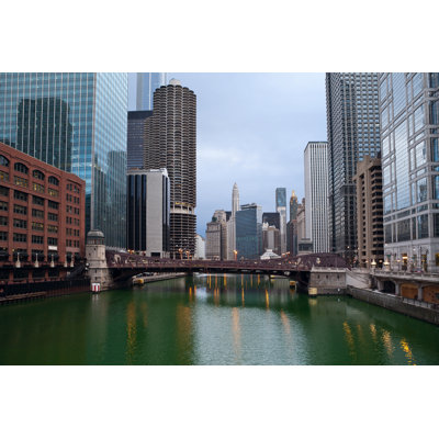 Chicago by RudyBalasko - Wrapped Canvas Print