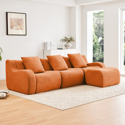 Canapé modulaire anti-dérapant pour un salon relaxant