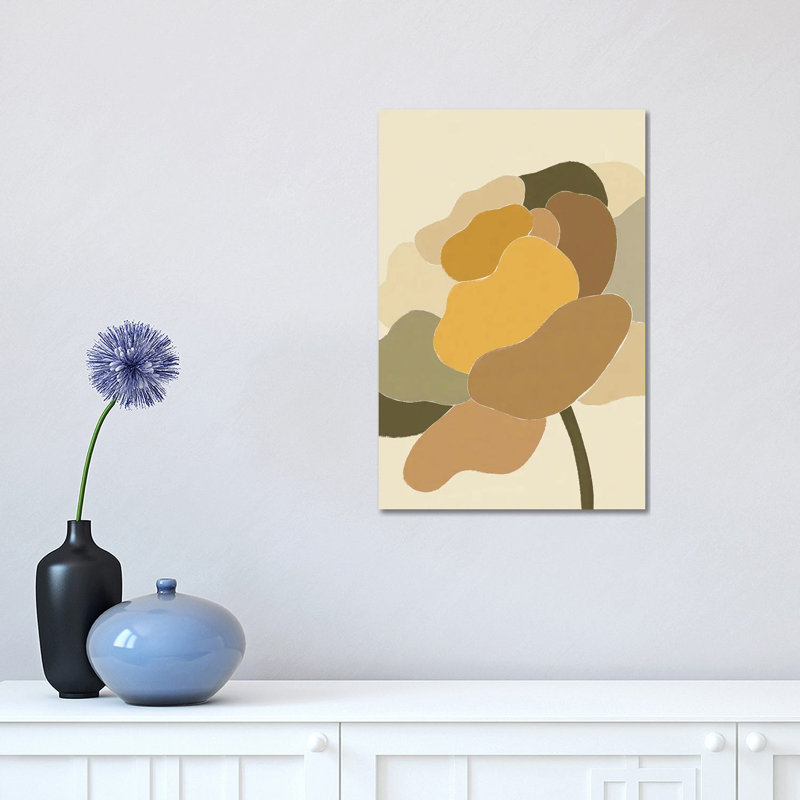 Pastel Peony by Alisa Galitsyna - Wrapped Canvas Print