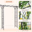 Ornement en forme de treillis de jardin 82 po - Métal avec décoration élégante pour mariages