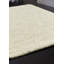 Solid Colour Shaggy Area Rug Ivory-19237819