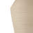 18" Tan Ceramic Table Lamp with Linen Shade