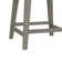 Dorreen Wood And Upholstered Square Backless Adjustable Height Swivel Stool
