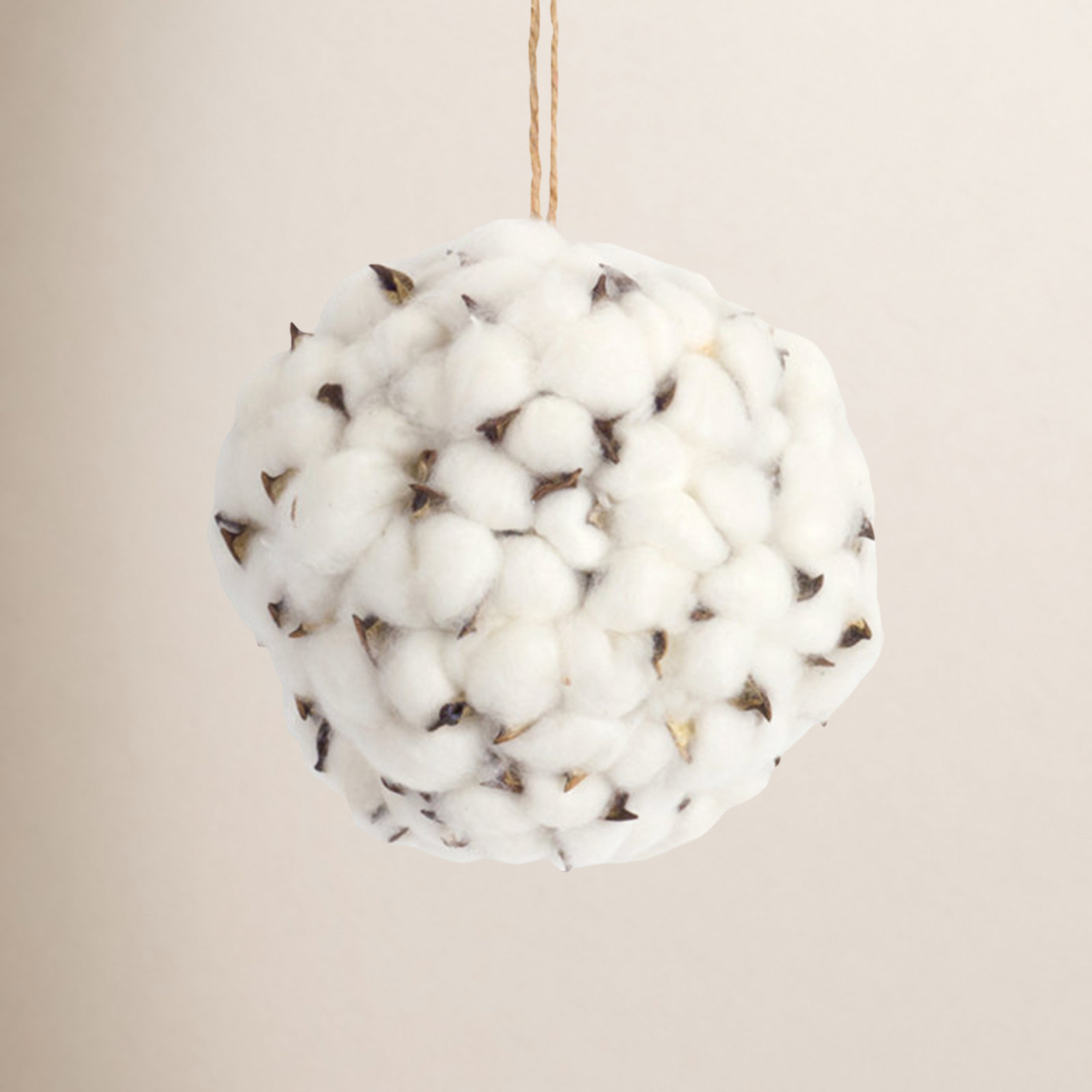 The Holiday Aisle® 21" Cotton Bauble