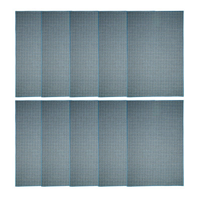 Ensemble de tapis intérieur / extérieur en polyester touffeté à la machine Lachlen