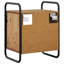 40 cm W Galvanised Steel Bedside Table-350445403