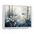 White Floater Framed