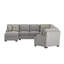Canapé modulaire 6 pièces Anousheh