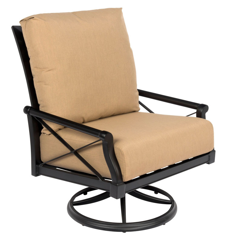 Big Man's Swivel Rocking Lounge Chair - Thumbnail 2
