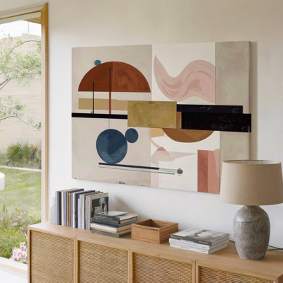 Art mural sur toile Mid Century Modern