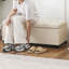 Banc de rangement avec repose-pieds 40 pouces-1159639434
