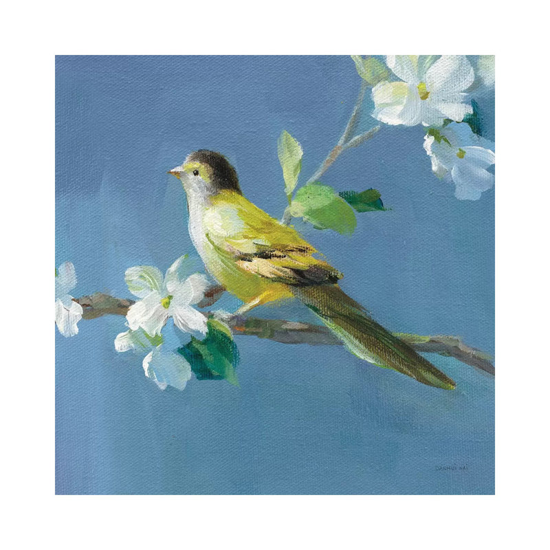Spring In The Neighborhood V by Danhui Nai - Wrapped Canvas Painting, 30.48cm H x 30.48cm W x 1.91cm D