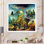 Jeu vidéo Infinite Cyberpunk City - reproduction d'art sur toile industrielle