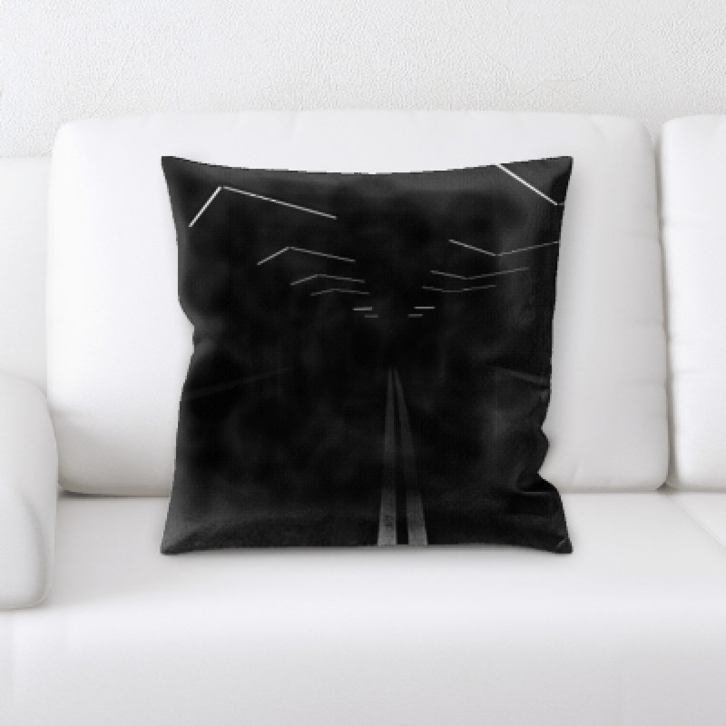 Microsuede Throw Pillow