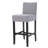 30-Inch Fabric Barstool With Solid Wood Frame (Set Of 2)-1883870469
