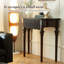 Console en bois massif de style américain