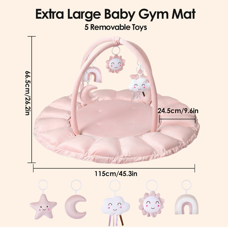 Tapis de jeu pour bébé 4-en-1 Baby Gym