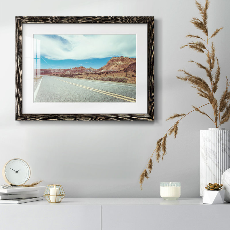 " New Mexico Drive I ", Black, 28" H x 42" W x 1.5" D