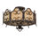 Glass Semi Flush Mount