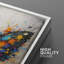«Colorful Abstract Butterfly Splash», art de salon, impression sur toile encadrée-126031708-126031710