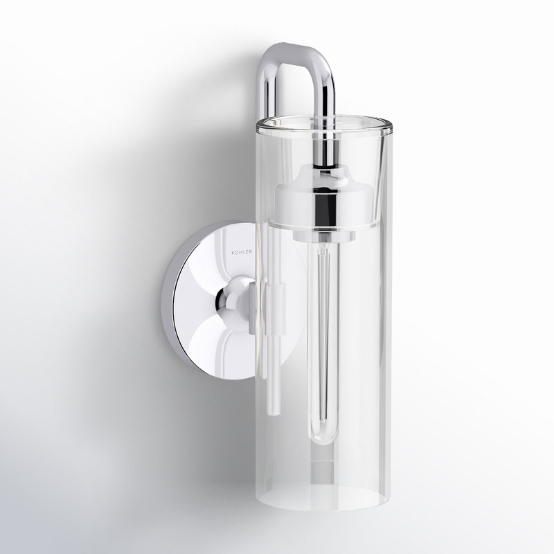 Purist™ 1 Light Indoor Bathroom Wall Sconce, UL Listed, Polished Chrome
