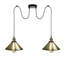 Lofton 2 - Light Gold Cluster Pendant-1041453623