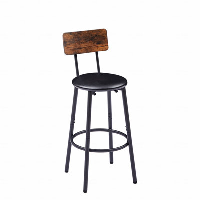 3-Piece Counter Height Round Bar Table Set