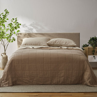 French Linen Quilt Set