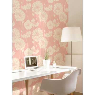 Peel & Stick Floral Roll